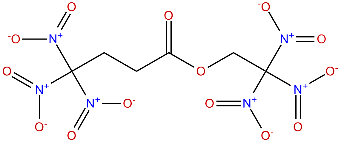 Image of 4,4,4-trinitro-2,2,2-trinitroethyl butanoate
