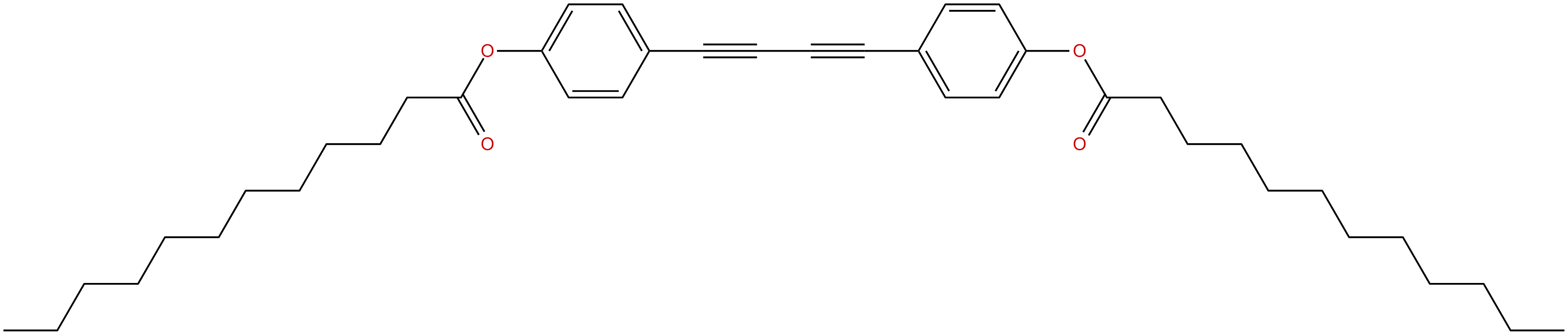 Image of 4,4'-(1,3-butadiynl-1,3-diyl)bis(4,1-phenylenedodecanoate)