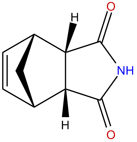 Image of 4,7-methano-1H-isoindole-1,3(2H)-dione, 3a,4,7,7a-tetrahydro-, (3a.alpha.,4.alpha.,7.alpha,7a.alpha