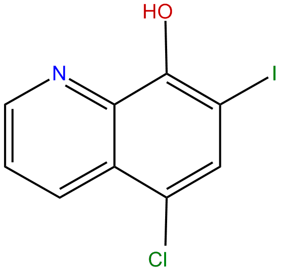 Image of 5-chloro-8-hydroxy-7-iodoquinoline
