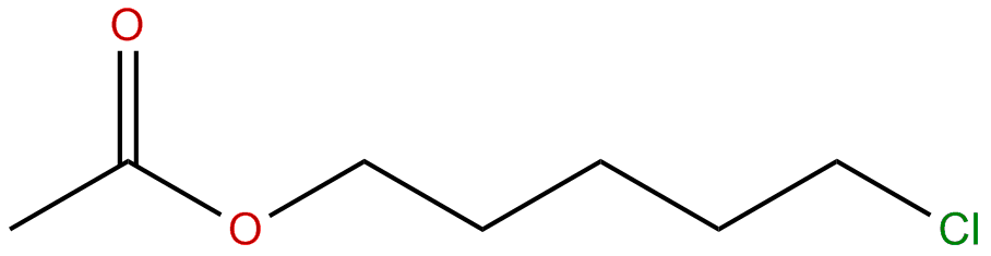 Image of 5-chloropentyl ethanoate