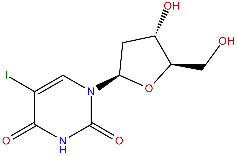 Image of 5-iodo-2'-deoxyuridine