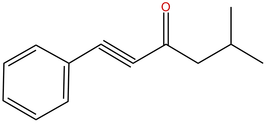 Image of 5-methyl-1-phenyl-1-hexyne-3-one