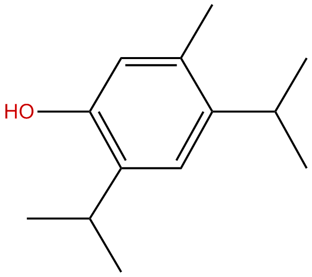 Image of 5-methyl-2,4-bis(1-methylethyl)phenol