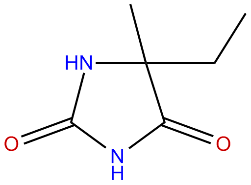 Image of 5-methyl-5-ethylhydantoin
