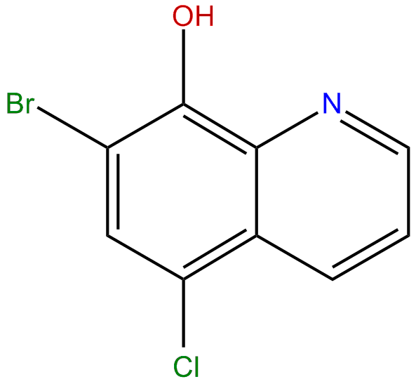Image of 7-bromo-5-chloro-8-quinolinol