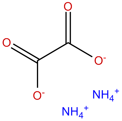 Image of ammonium oxalate