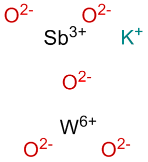Image of antimony potassium tungsten oxide