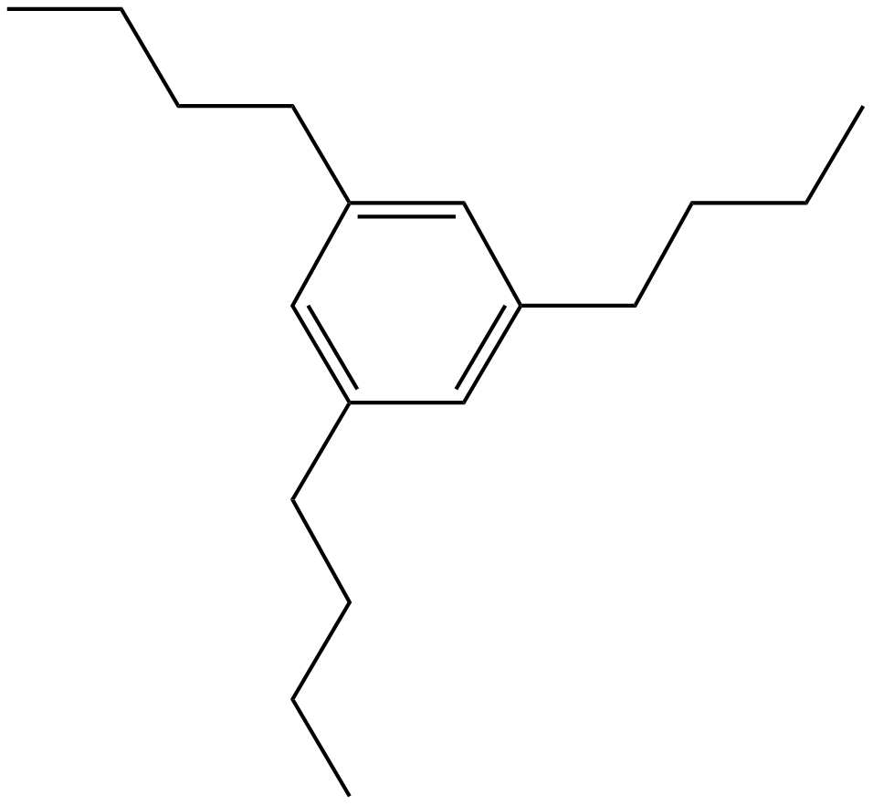 Image of benzene, 1,3,5-tributyl-