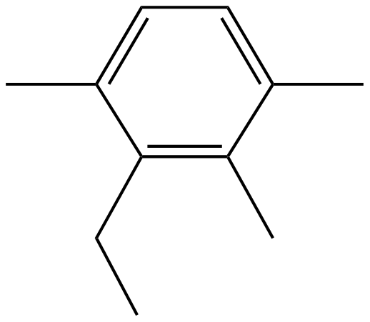 Image of benzene, 2-ethyl-1,3,4-trimethyl-