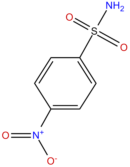 Image of benzenesulfonamide, 4-nitro-