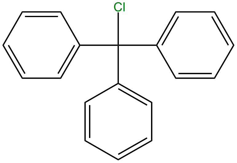 Image of chlorotriphenylmethane