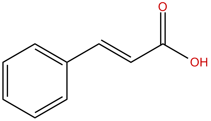 Image of cinnamic acid, (E)-