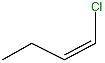 Image of cis-1-chloro-1-butene
