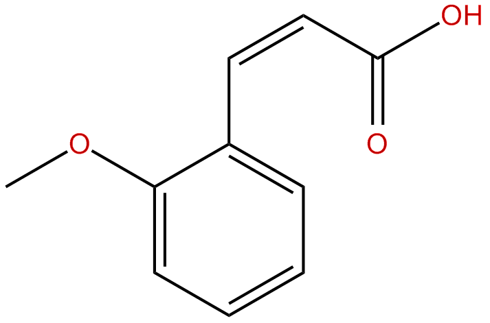 Image of cis-2-methoxycinnamic acid