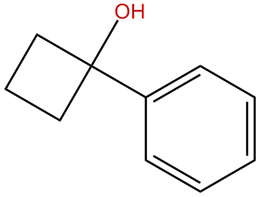 Image of cyclobutanol, 1-phenyl-