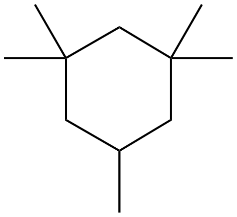 Image of cyclohexane, 1,1,3,3,5-pentamethyl-