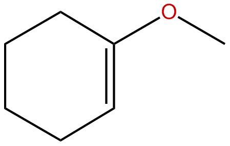 Image of cyclohexene, 1-methoxy-
