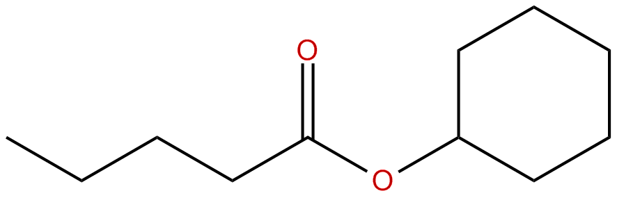 Image of cyclohexyl pentanoate