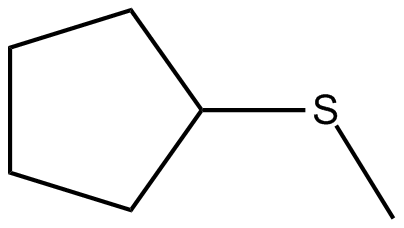 Image of cyclopentyl-1-thiaethane