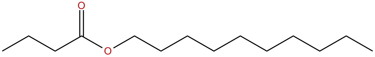 Image of decyl butanoate