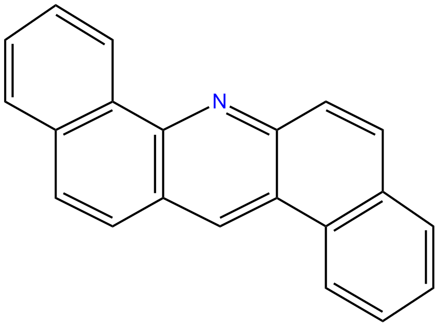 Image of dibenz[a,h]acridine
