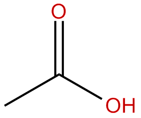 Image of ethanoic acid