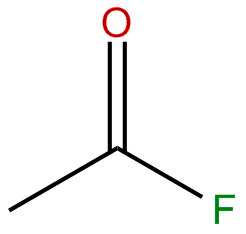Image of ethanoyl fluoride
