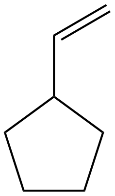 Image of ethenylcyclopentane