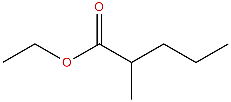 Image of ethyl 2-methylpentanoate