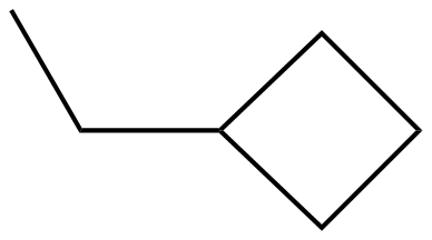 Image of ethylcyclobutane