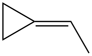 Image of ethylidenecyclopropane