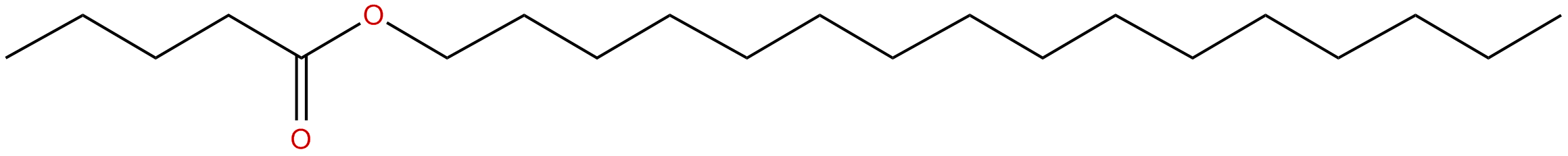 Image of hexadecyl pentanoate