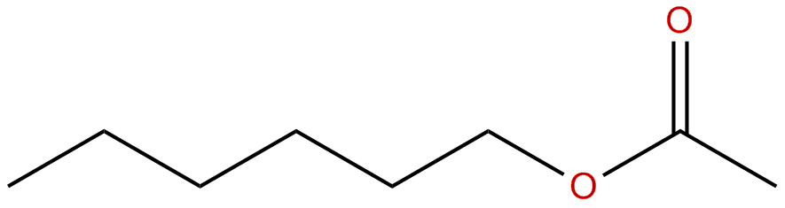 Image of hexyl ethanoate
