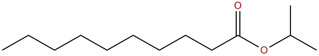 Image of isopropyl decanoate