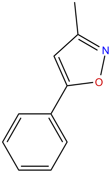 Image of isoxazole, 3-methyl-5-phenyl-