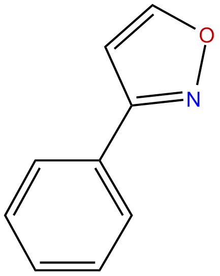Image of isoxazole, 3-phenyl-