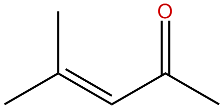 Image of mesityl oxide