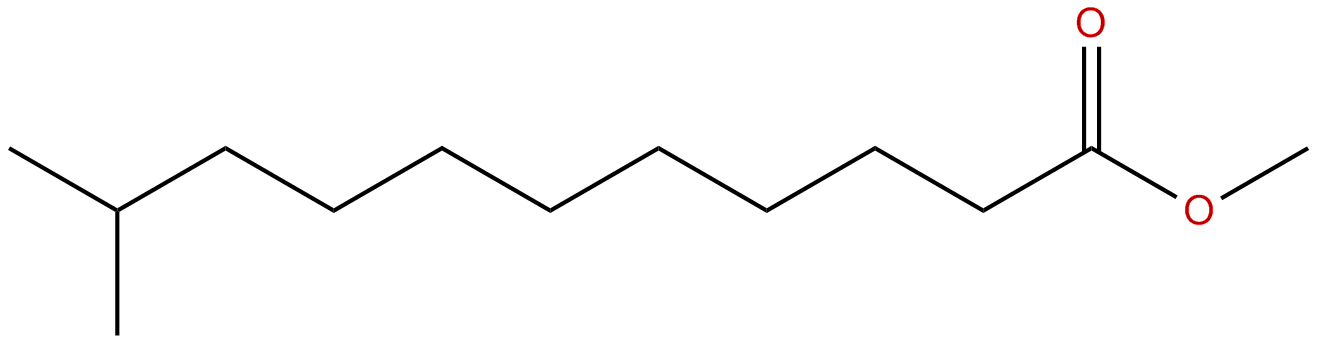 Image of methyl 10-methylundecanoate
