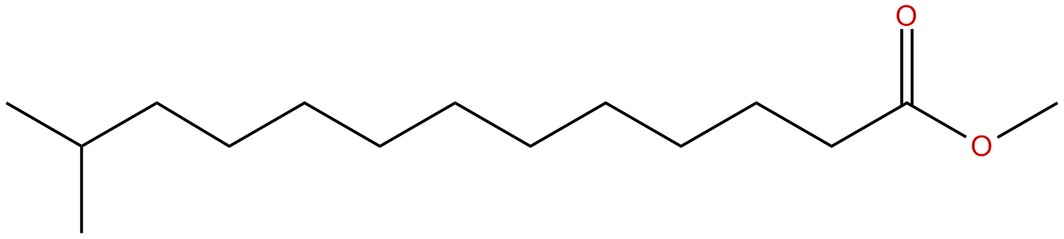 Image of methyl 12-methyltridecanoic acid