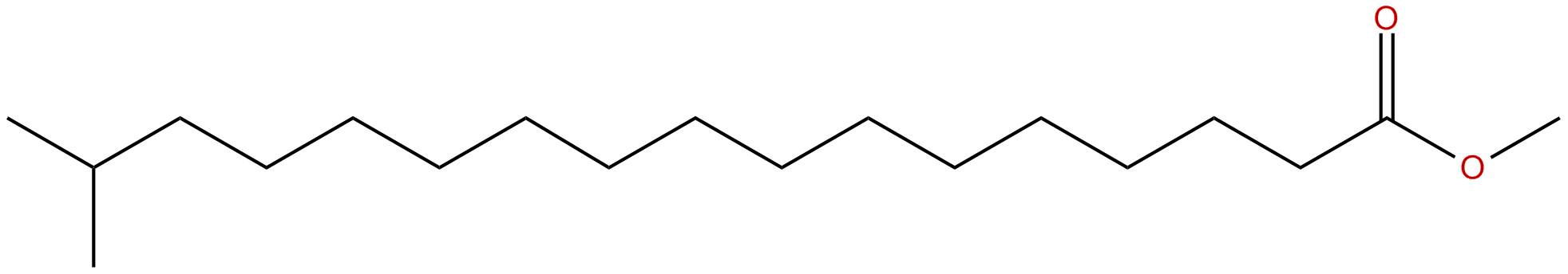 Image of methyl 16-methylheptadecanoate