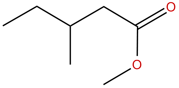 Image of methyl 3-methylpentanoate