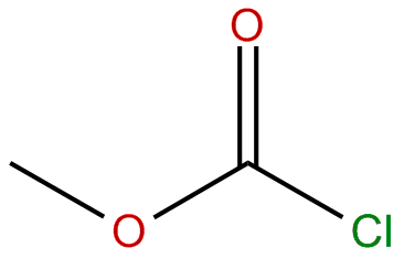 Image of methyl chloromethanoate