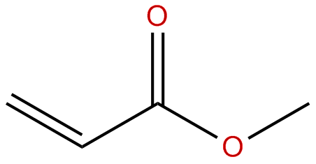 Image of methyl propenoate