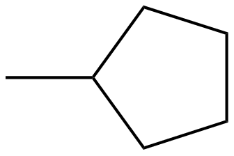 Image of methylcyclopentane