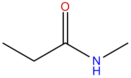 Image of N-methylpropionamide