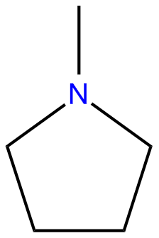 Image of N-methylpyrrolidine