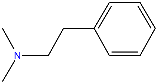 Image of N,N-dimethylbenzeneethanamine