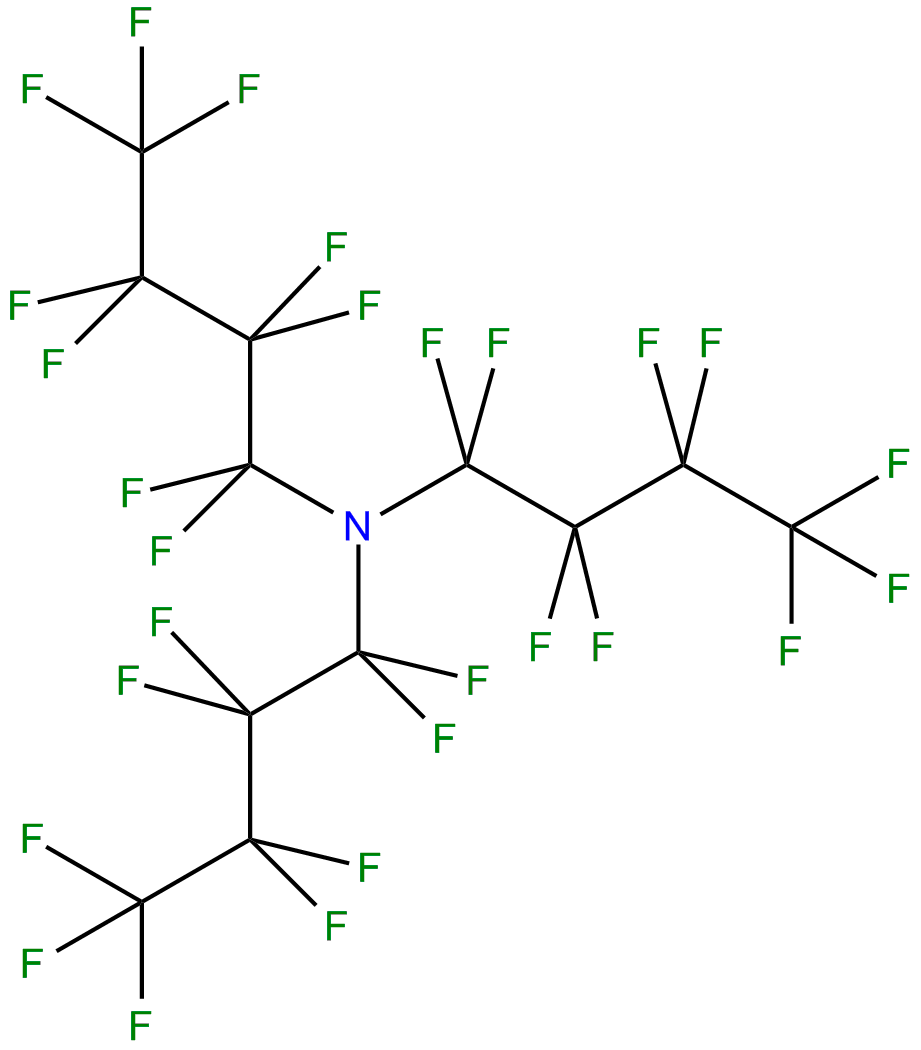 Image of N,N,-bis(nonafluorobutyl)-nonafluoro-1-butanamine