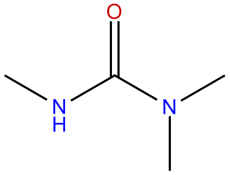 Image of N,N,N'-trimethylurea